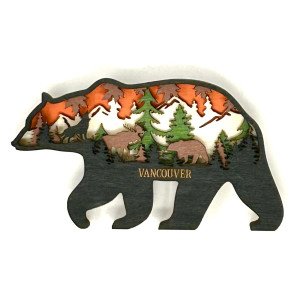 Bear Black 12cm*6cm(M003) Bear Black 12cm*6cm